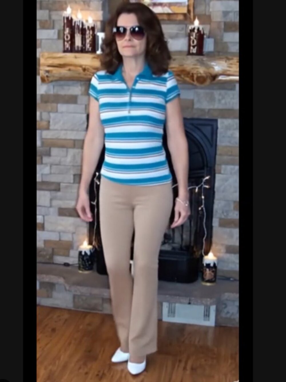 EXPRESS VINTAGE Y2K LIGHT TAN POCKETLESS STRETCH DRESS PANTS 5/6